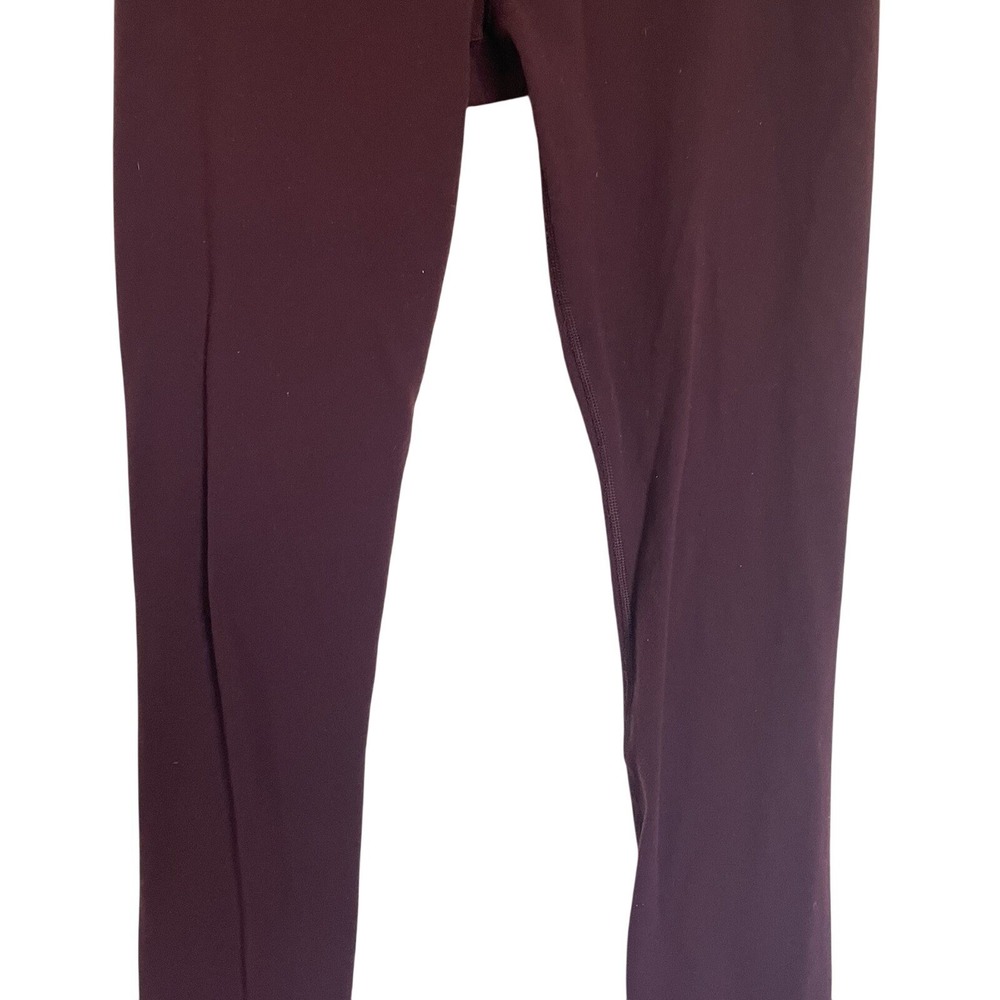 Lululemon Align Leggings Burgundy High Rise‎ Full Length Athleisure Women Size 4 - Picture 7 of 10